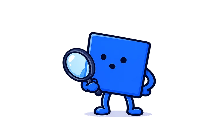 A marble holding a magnifying glass, searching for context